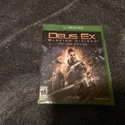Deus x mankind divides day one edition xbox one video game