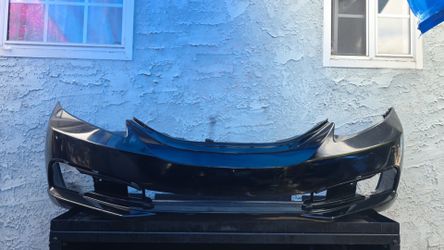 2013-2015 HONDA CIVIC FRONT BUMPER COVER BLACK COLOR OEM