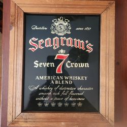 Seagrams Whiskey Vintage Picture