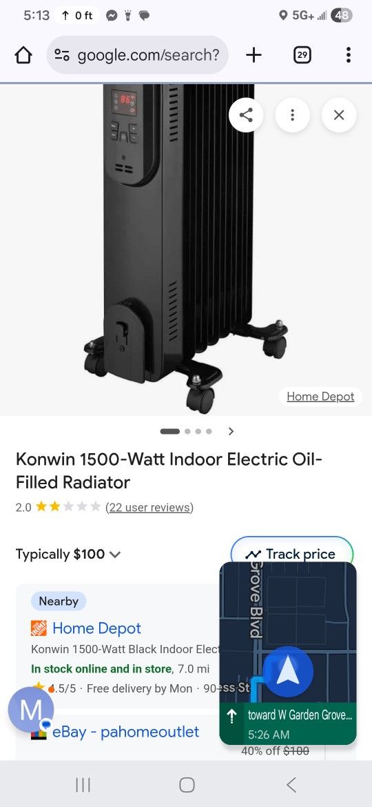 Heaters Brand New In Box