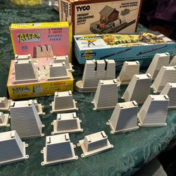 Vintage Train Ho Scale Lot