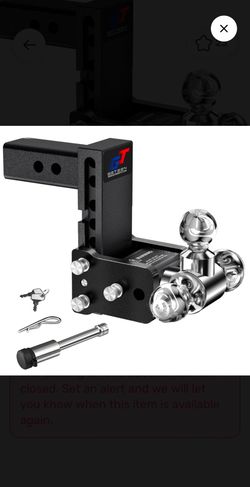 Geteen Adjustable Trailer Hitch 2"