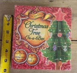 NEW Christmas Tree In A Box Paper Art Kit 15’ Tall Ornaments and Star just $5