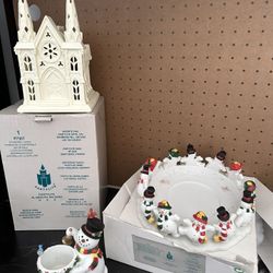 Vintage party lite Christmas Decorations