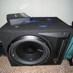 Single 10” Sub W Amp