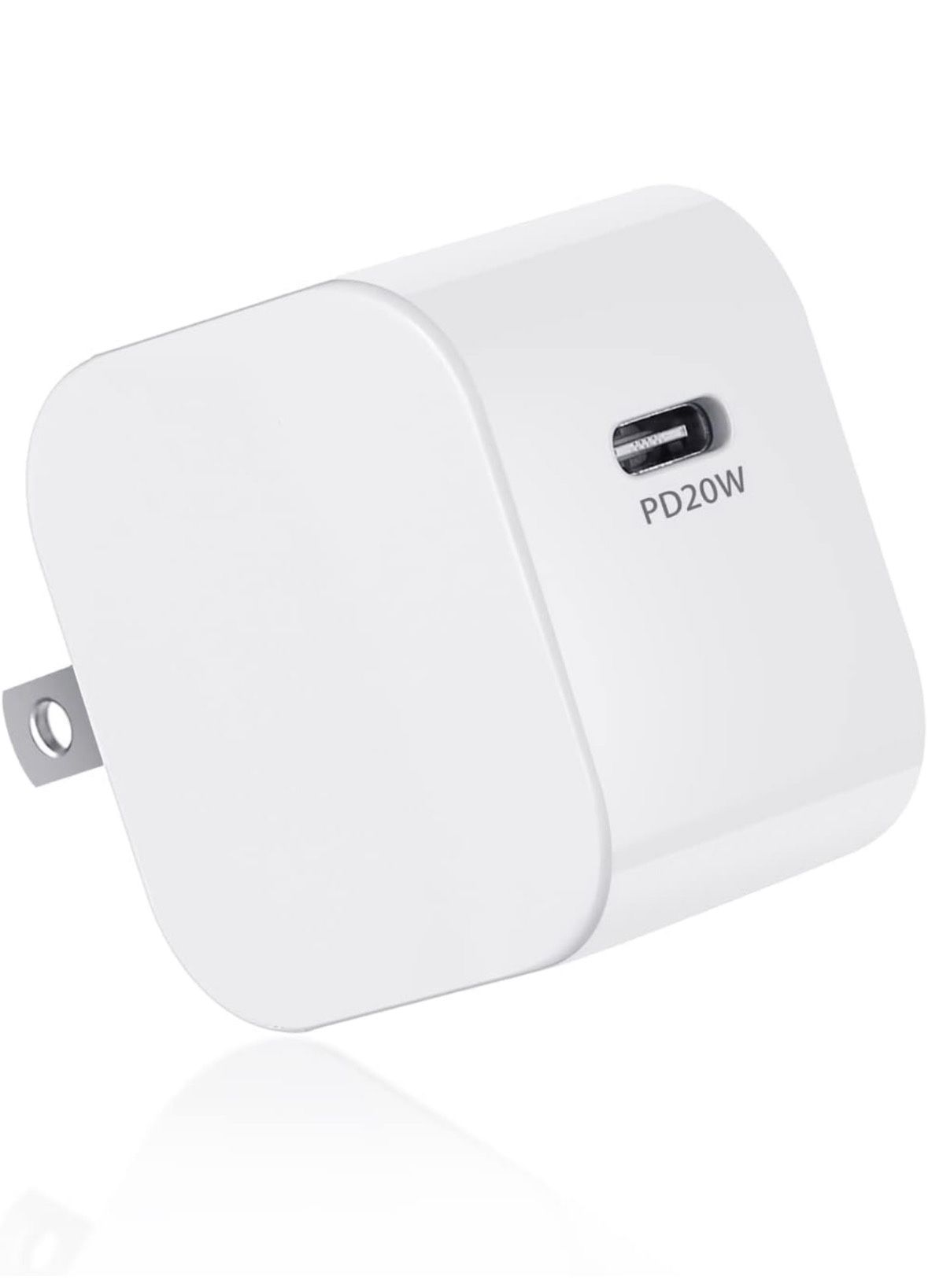 USB C Charger, 20W Fast Charger with Foldable Plug,PD Fast Charger for iPhone 13/13 Mini/13 Pro/13 Pro Max/12/11/11 Pro Max/XS/XR/8/8 Plus, Galaxy, Pi