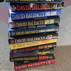 Collection Of 12 Novels By David Baldacci