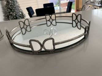 Vintage Mirror Plate