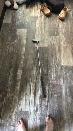 Putter and it’s a lefty