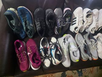 Adidas,nike reebok, for men an women # 5 to 14