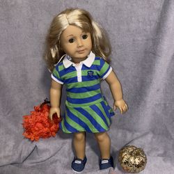 American Girl Goty 2010 Lanie Holland 18" Doll with partial meet outfit