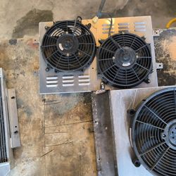 Dual Fan And Shroud Jeep Cj5