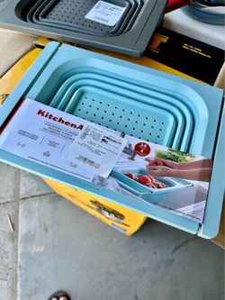 New KitchenAid Collapsible Over-the-Sink Colander