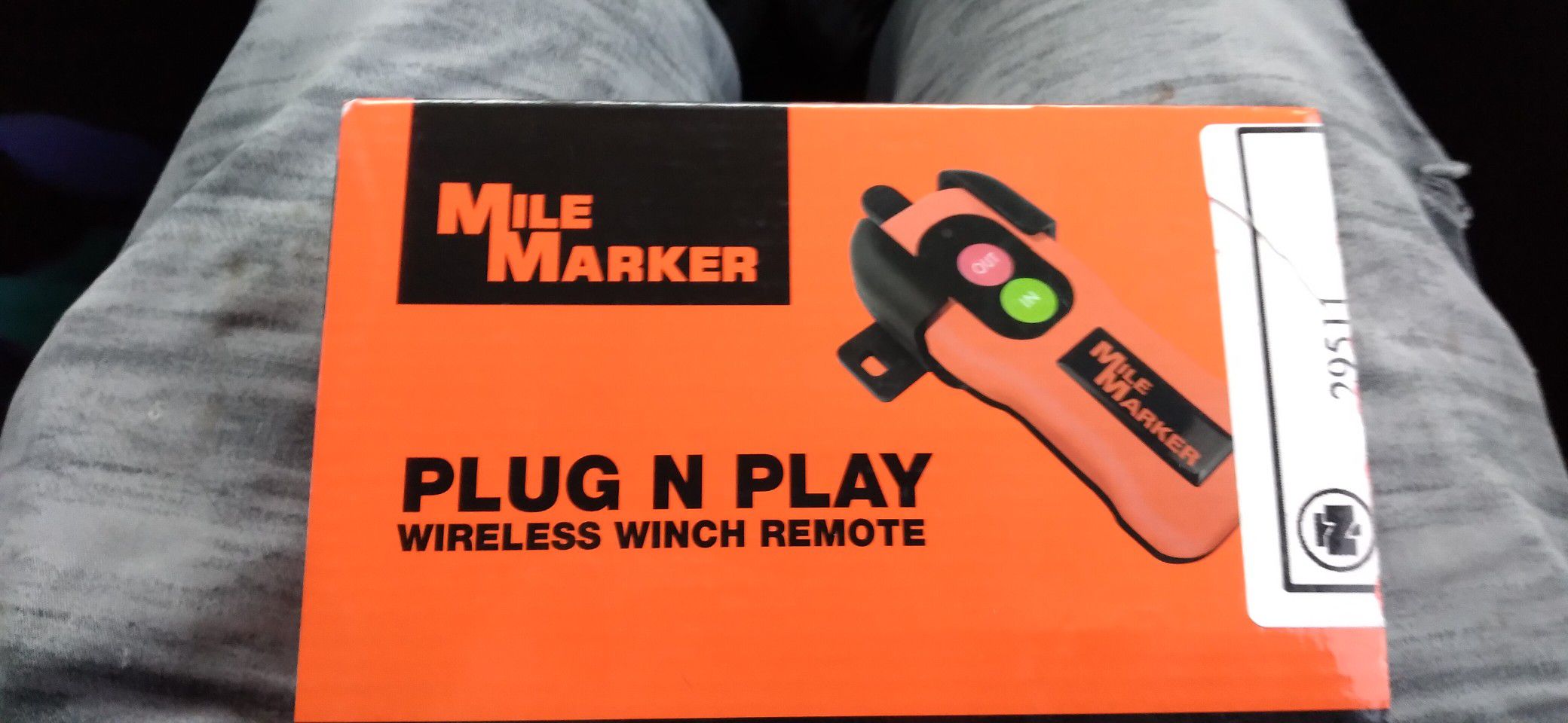 Mile Marker wiresless winch remote.