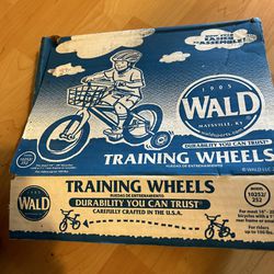 Bicycle Training Wheels Like New In Box 
