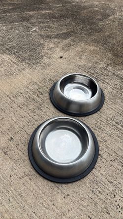 Large Dog bowls