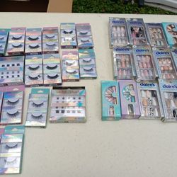 Eyelashes,  Finger Nails  (New Bulk)
