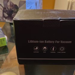 Lithium- Ion Battery For Vacuum 
