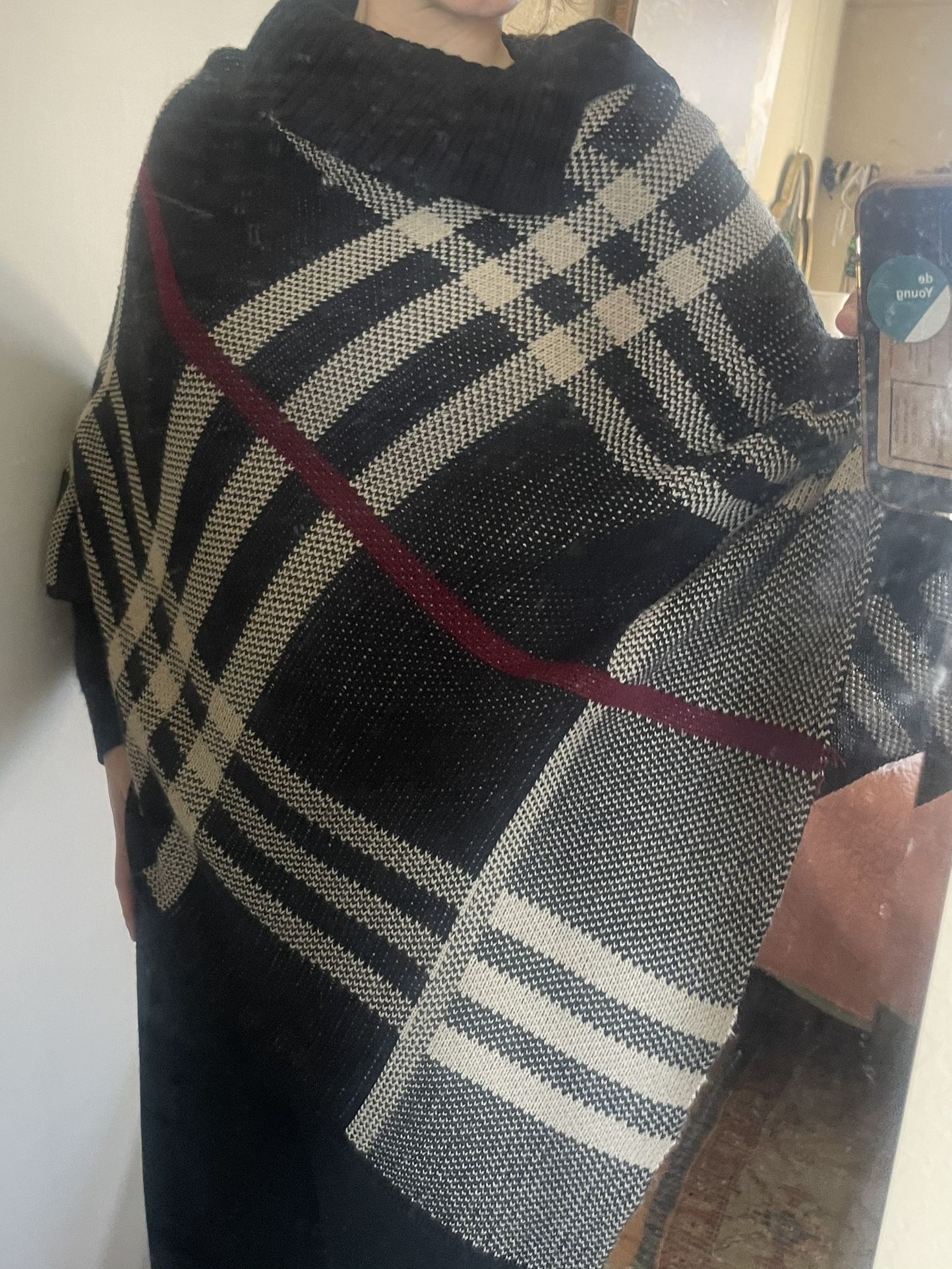 Winter poncho