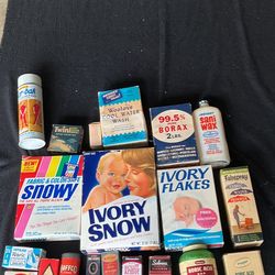 Vintage Cleaning Supplies