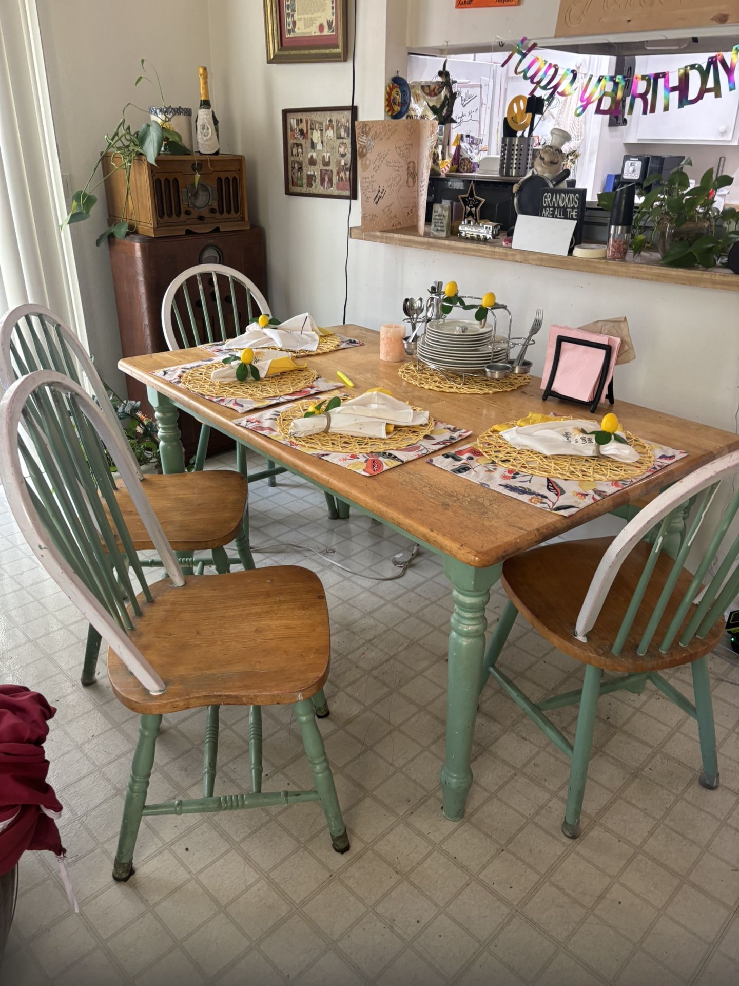 kitchen table