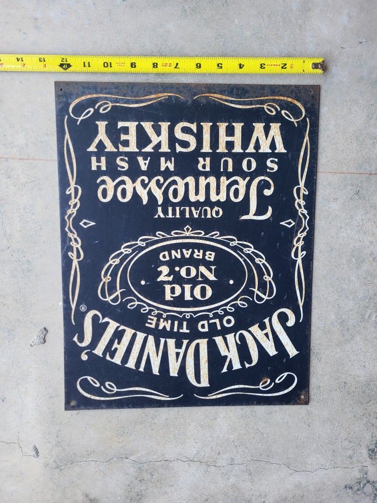 Jack Daniel's Tin Signage