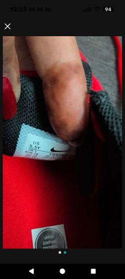 OUT 9 KEYSTONE "BASEBALL CLEATS" RED SZ 5.5