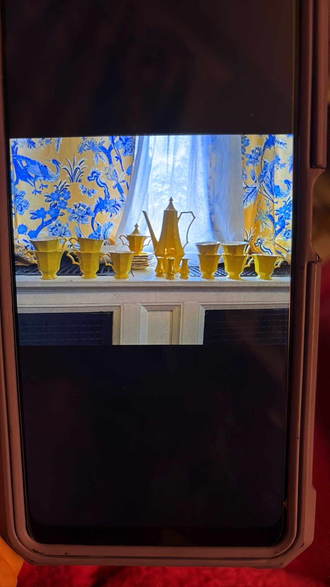 INDEPENDENCE IRONSTONE- Ceramic Yellow Coffee set