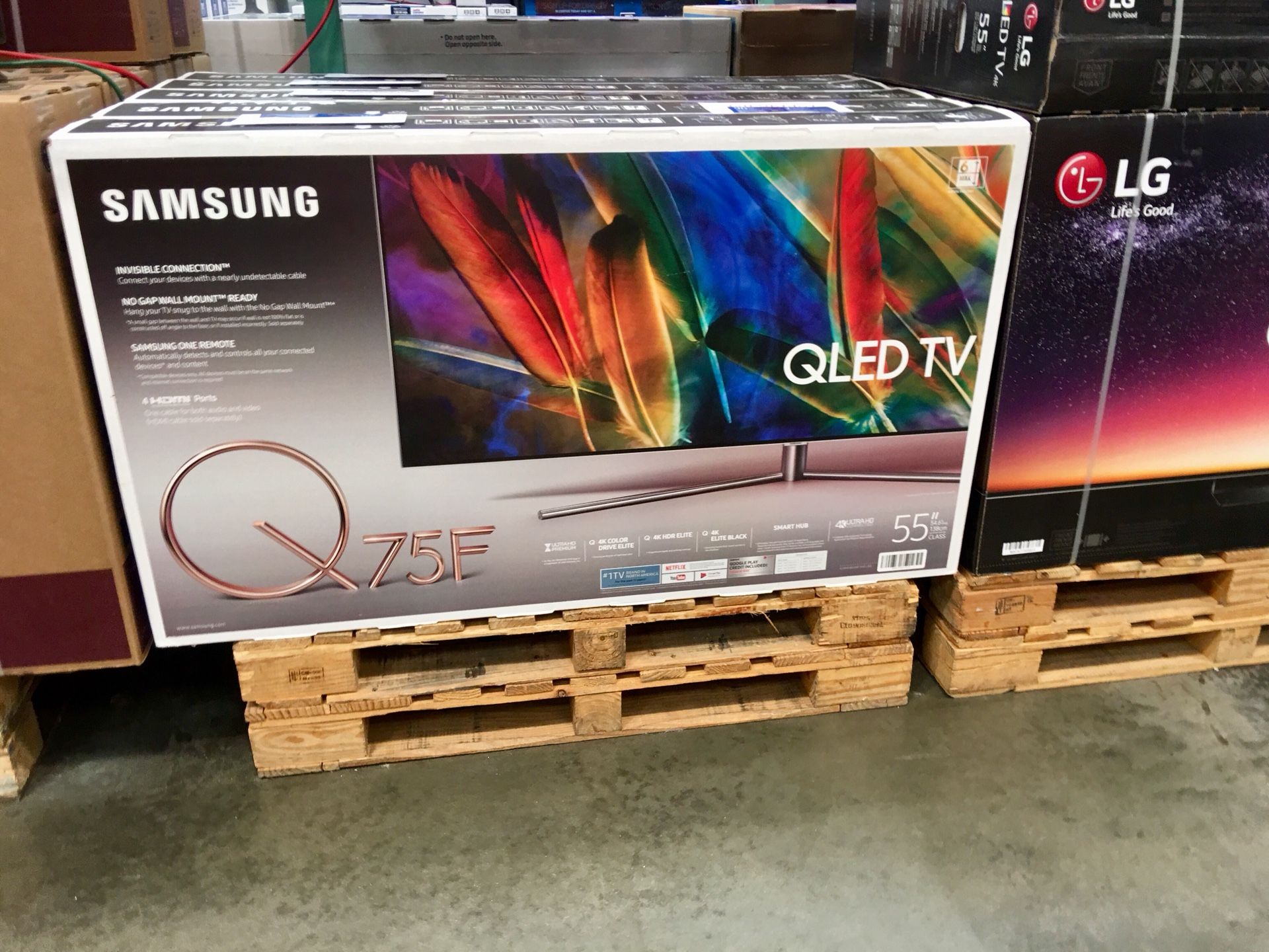 Samsung 55” 4K UHD QLED Smart TV Samsung QN55Q7FAMFXZA Brand New In Box