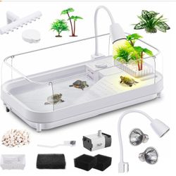 Large Turtle Tank Kit with Light & Filter C28