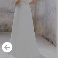 Wedding Dress Size 16 Vestido De Boda New Nuevo