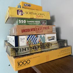 Board Games And Puzzles 