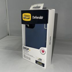 OtterBox Defender Pro iPhone 12/13 Pro Max Case/Holster Blue Genuine Pre-Owned