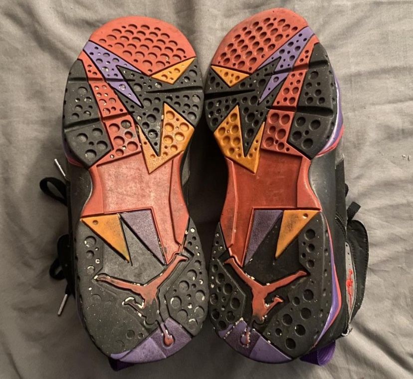 Nike Air Jordan VII Retro DMP Raptors Black Charcoal 304775 043