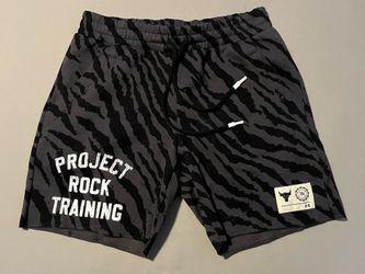 Under Armour Men’s Project Rock Training Sweat Shorts Brand New DS
