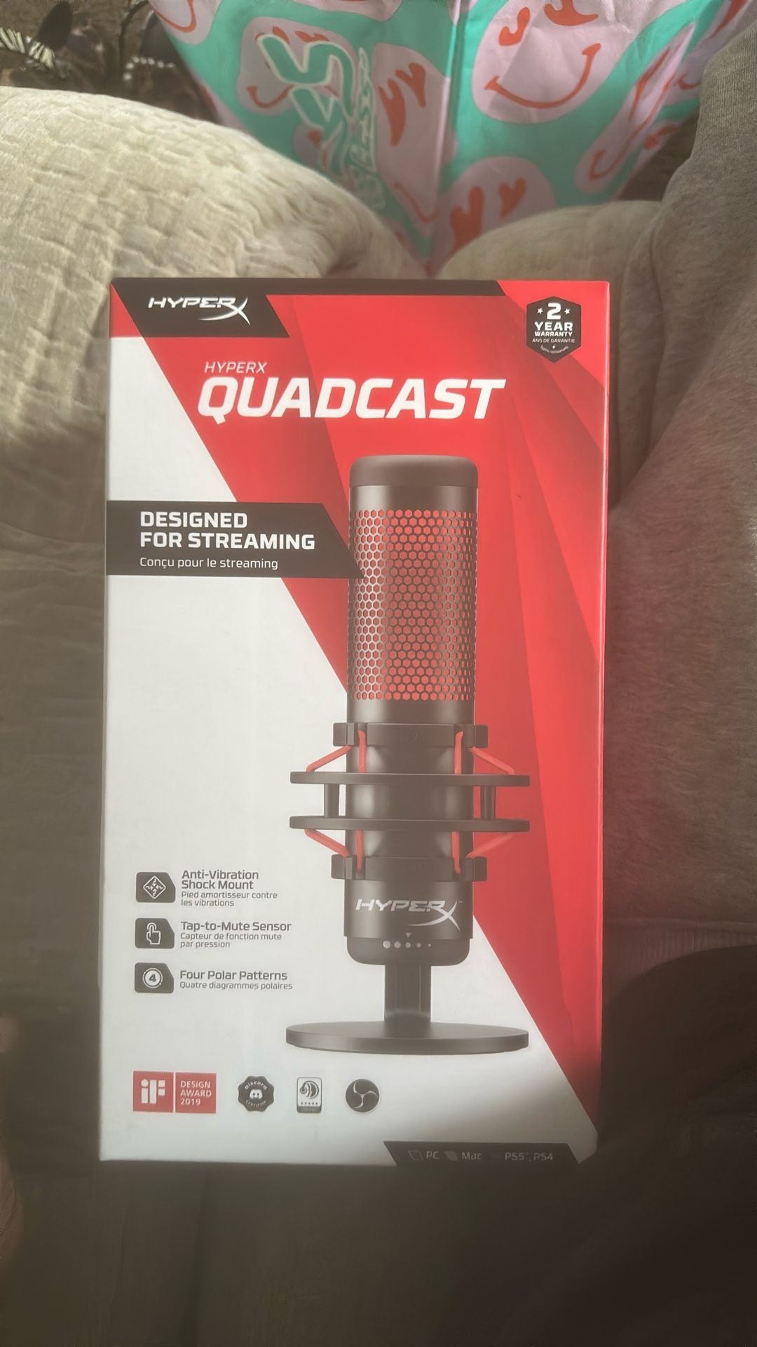 Hyperx Quad cast Mic