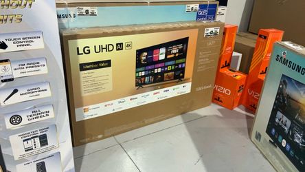 LG 65” UHD 4K Smart TV $275