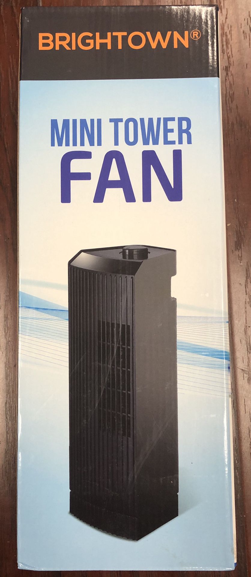 14” Oscillating Mini Tower Desk Fan - 6 Settings - Black - All Brand New in the Box
