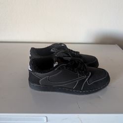 JORDAN MENS Air Jordan 1 Low OG SP "Travis Scott - Black Phantom