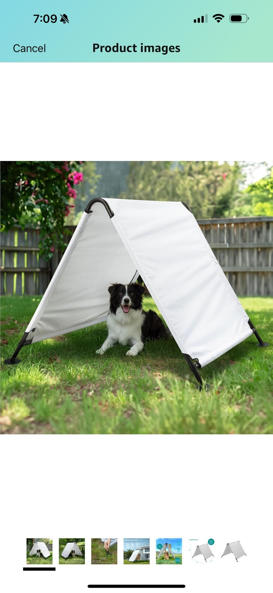 Triangle Dog Shade Shelter