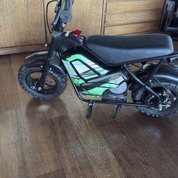 250W Max Power Electric Mini Bike