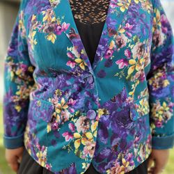 Torrid Floral Blazer