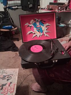 Super man record player