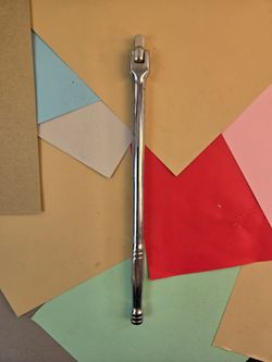 Chrome Flex Head Breaker Bar Socket Drive Hand Tool