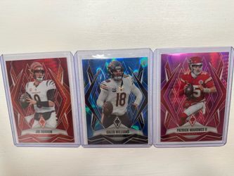 Phoenix Quarterback numbered cards