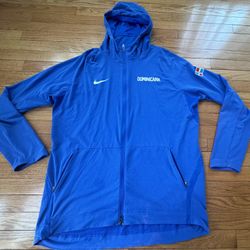 Dominican Republic National Basketball Team Warmup Training Nike Hoodie Size XXL