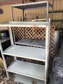 Shelfs for sale $35 each, file cabinets $20 each