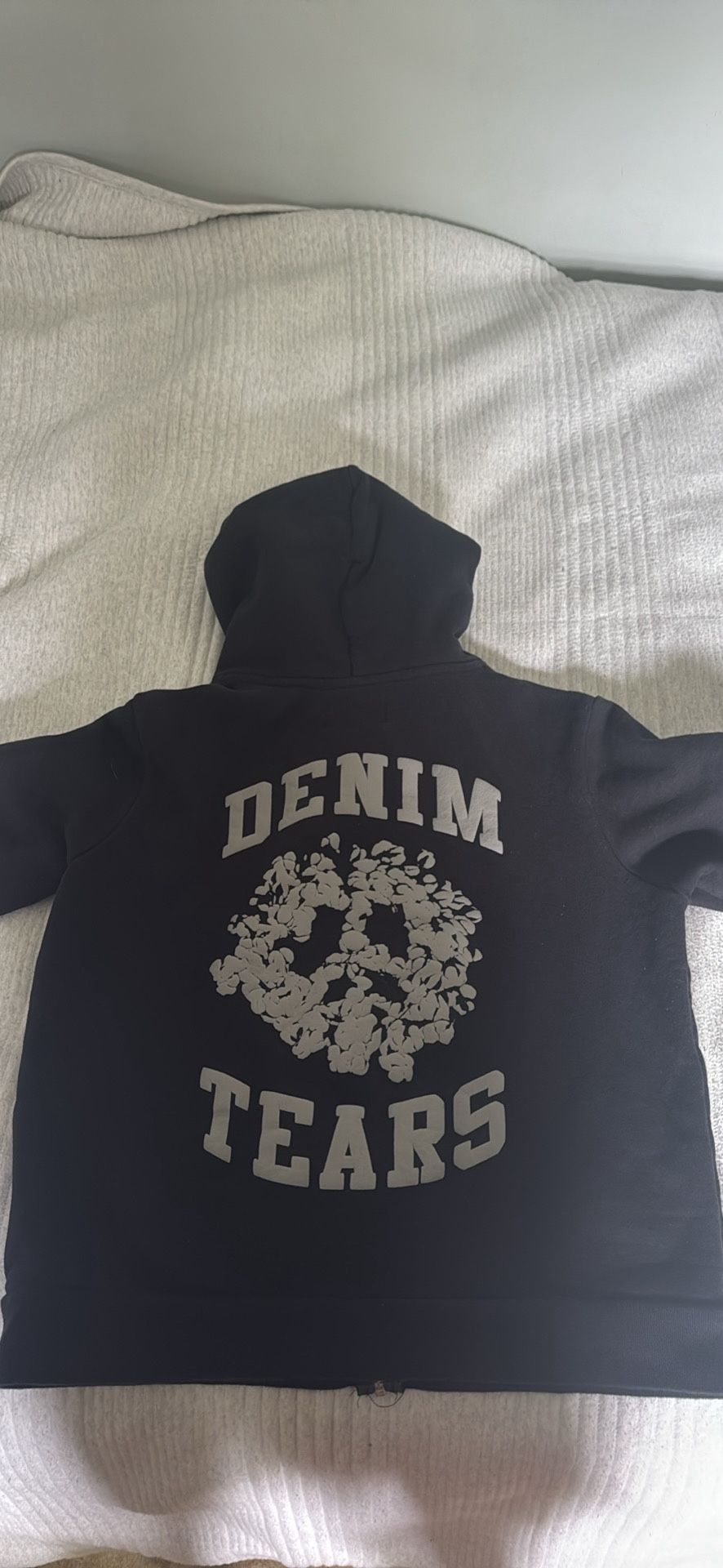 Denim University Zip Hoodie Black M / Black