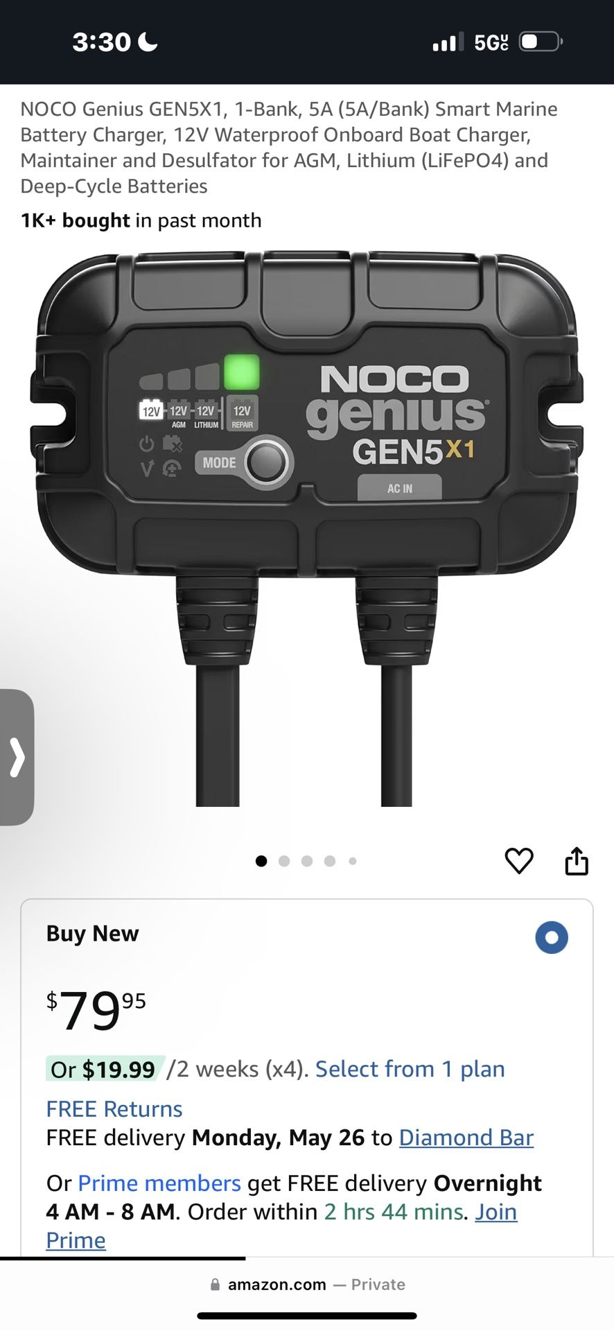 Noco Genius Gen5
