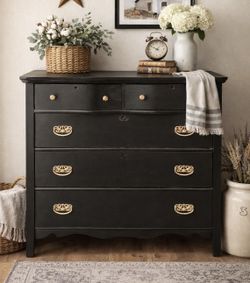 🖤 Antique Primitive Farmhouse Dresser 🖤